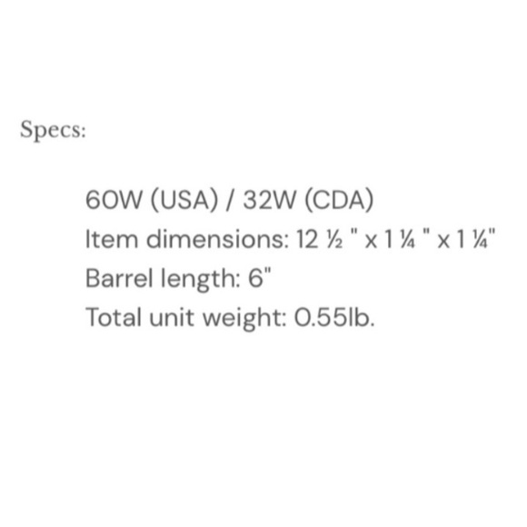 LANGE’ 32MM ONDULE’ CURLING WAND - Picture 15 of 16